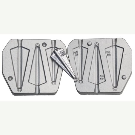 MOULE A PLOMBS AILETTE 30-40-50 GRS A9 MOU180---