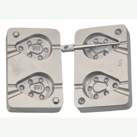 MOULE A PLOMBS GRIP INSERT LEAD 165-185GRS MOU181---