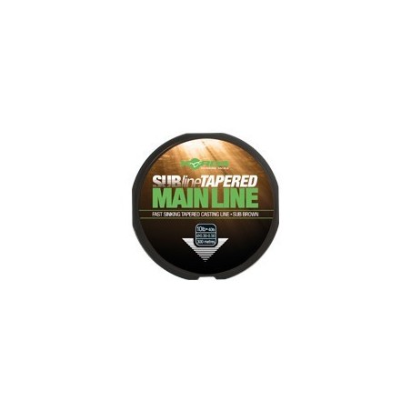 KORDA SUBLINE TAPERED MAINLINE 0,33-0,50 MM - 300M BROWN