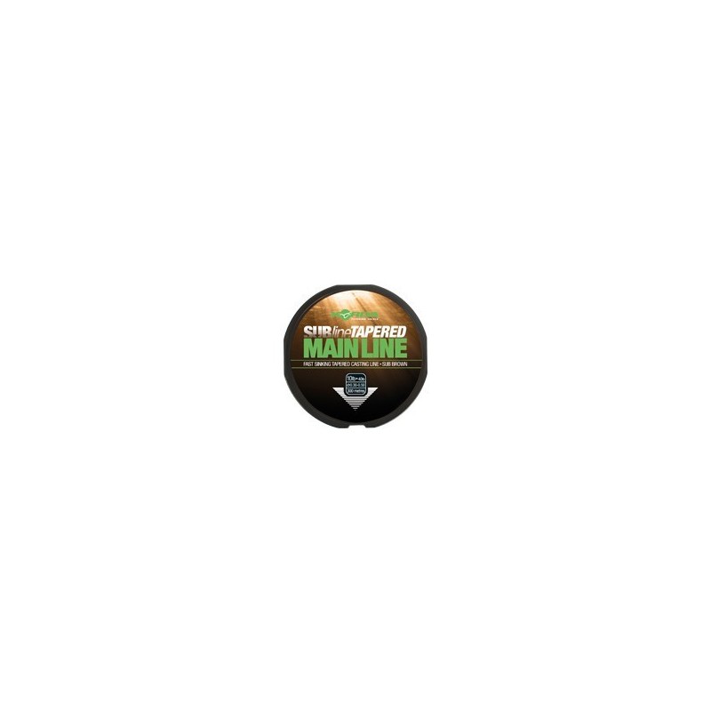 KORDA SUBLINE TAPERED 0,30-0,50 MM - 300M BROWN