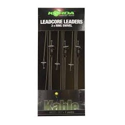 LEADCORE KORDA RING SWIVEL WEED SILT SACHET DE 3