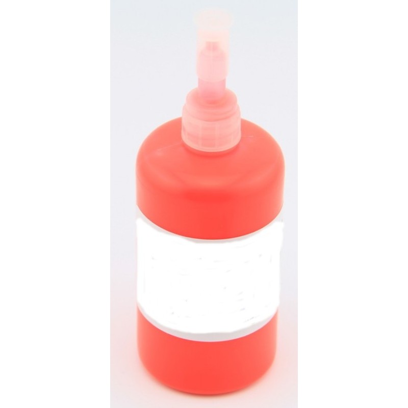 Colorant Liquide Fluo Rouge Japan 35 ml pour Plastique liquide   - en stock - Colororants Fluorescents