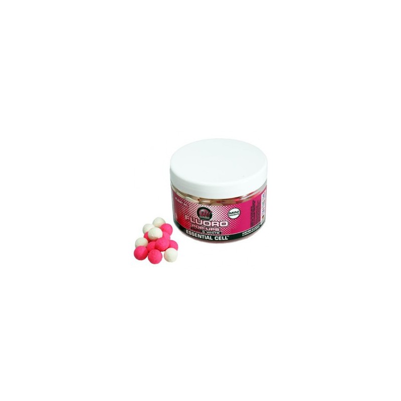 Bouillettes Flottantes Bright Pink White- Pop-ups Mainline Essential Cell 50 pcs