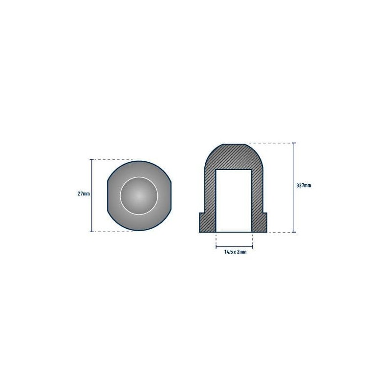 ANODE EMBOUT 28-34