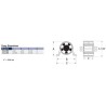 VENTILATEUR DE CALE LIGNE 12V TURBO 3000 ---