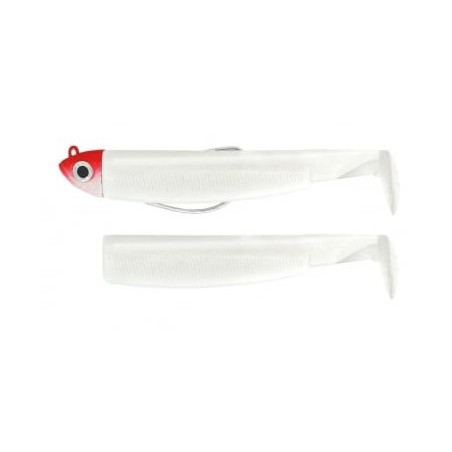 LEURRE FIIISH Combo BM120 - Shore 12g - Blanc + rech. Blanc - TP Rouge