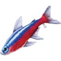 COUSSIN PELUCHE POISSON TRETRA NEON 50 CM