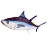 COUSSIN PELUCHE POISSON THON 65 CM ATLANTIC BLUEFIN TUNA