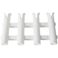 Porte CANNE PVC BLANC 4 CANNES FIXATION A VIS