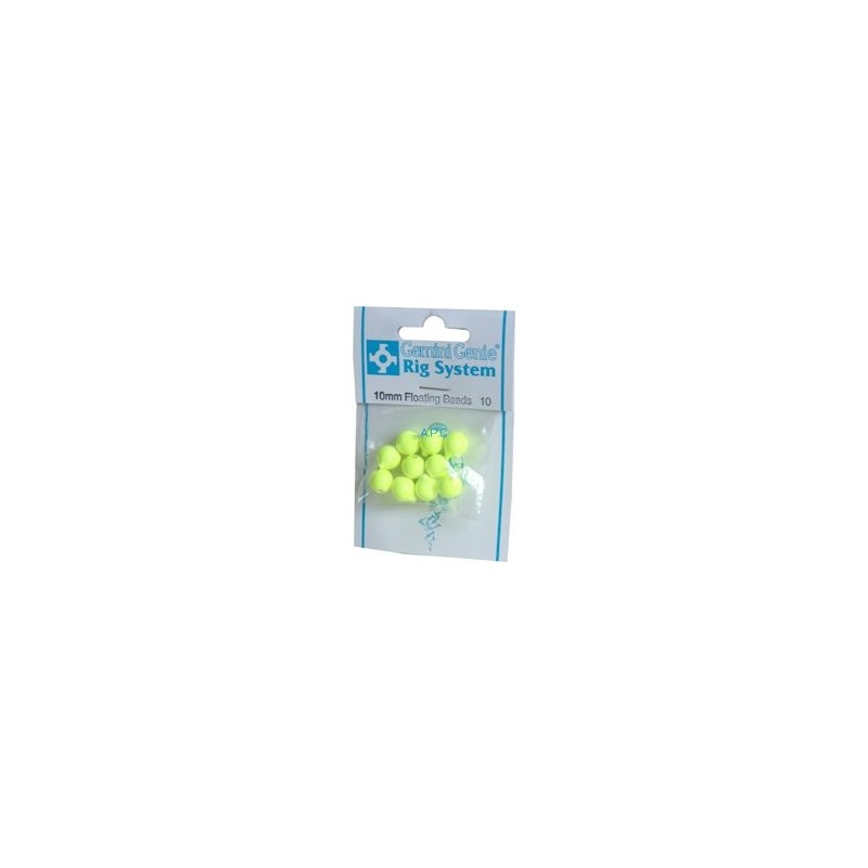 6mm Perles Flottantes - Plain sachet de 10