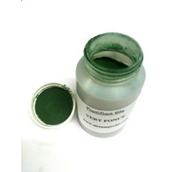 Sachet de PLASTIFIANT VERT FONCE 80 grs  - en stock - Colorant Plastifiant