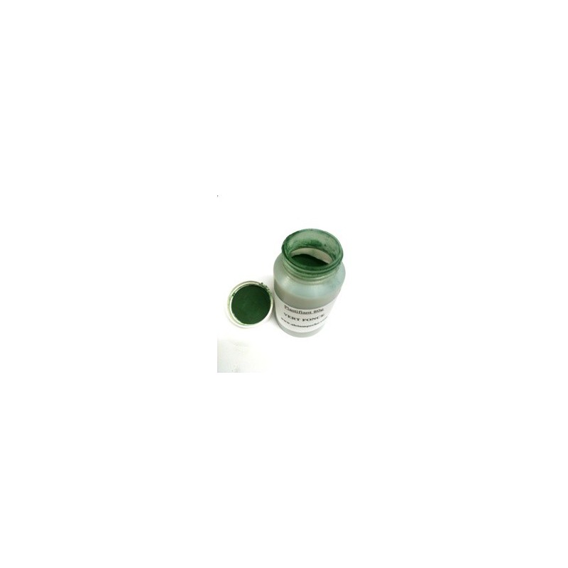 Sachet de PLASTIFIANT VERT FONCE 80 grs  - en stock - Colorant Plastifiant