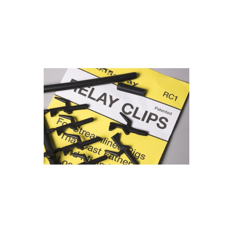 Accroche Appats Relay Clips par 10 pcs - BREAKAWAY - en stock - Accroche Appâts