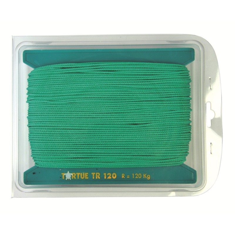 LIGNE DE FOND VERT  100m TR180  - TORTUE - en stock - Ligne de fond