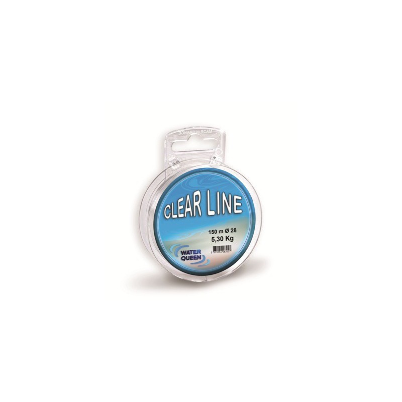 NYLON WATER QUEEN FIL CLEAR LINE 100m 16   - en stock - Nylon