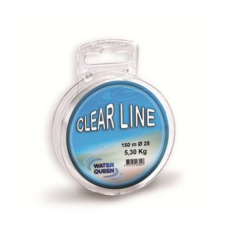 NYLON WATER QUEEN FIL CLEAR LINE 150M 24  