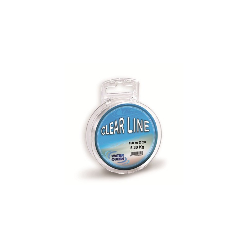 NYLON WATER QUEEN FIL CLEAR LINE 150M 28  