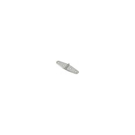 2 CHARNIERES DOUBLE OVALE INOX 105-30   ---