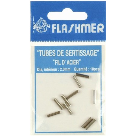 TUBE DE SERTISSAGE 1.2 mm - Sachet de 10 Px poch