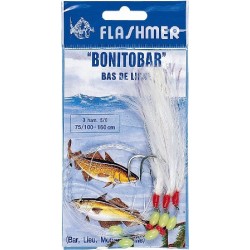 BAS DE LIGNE  FLASHMER BONITOBAR 3 5-0JAUNE