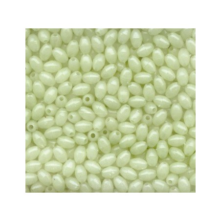 PERLES FLASHMER PHOSPHO MOLLE 5 mm à sachet de 20 - en stock - Perles