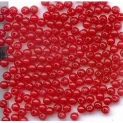 PERLES FLASHMER SURF ROUGE 4 mm sach. de 50 - FLASHMER