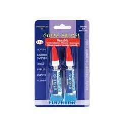 2x TUBES DE COLLE EN GEL FLASHMER 4.5g - en stock - Colle pour leurres