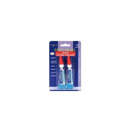 2x TUBES DE COLLE EN GEL FLASHMER 4.5g