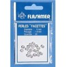 PERLES FLASHMER A FACETTES - 5 mm - Sach.de 20 - FLASHMER