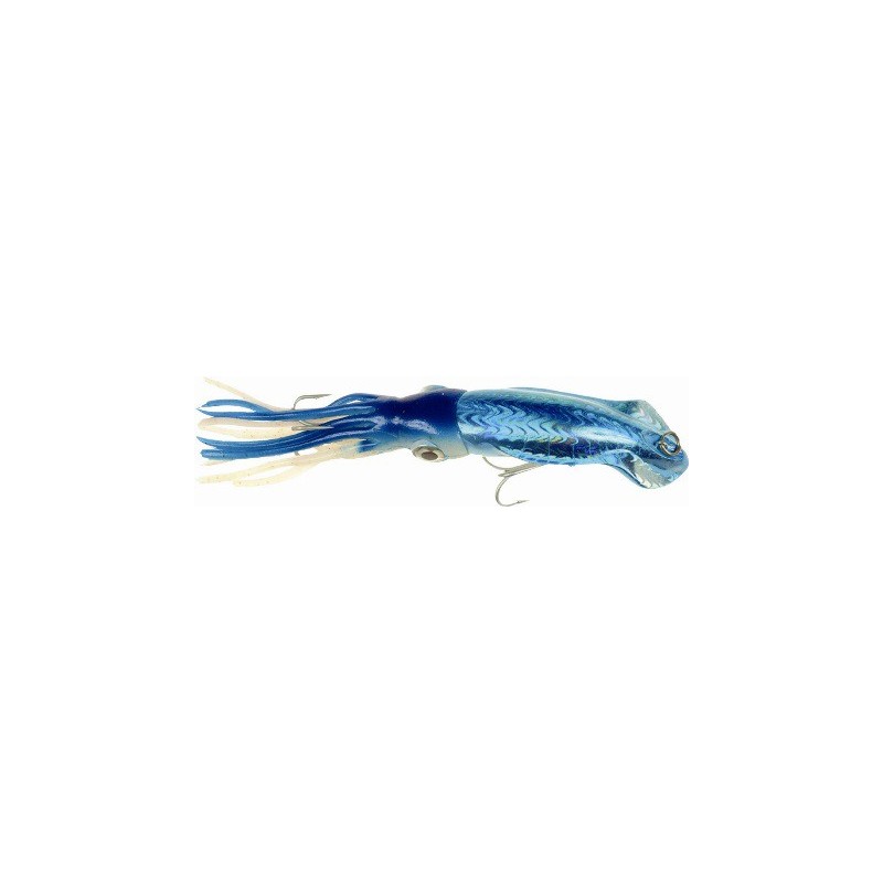 BIG CALAMARA LEURRE SQUID 16 cm - DOS BLEU 