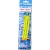 BAS DE LIGNE  FLASHMER MAXI LIEU 3 HAMECONS 5-0 JAUNE - en stock - Jeu de Plumes