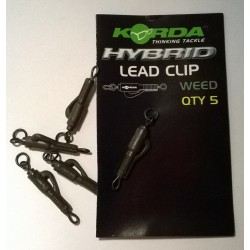 Hybrid Lead Clips Weed - en stock - Accessoires Amorçages