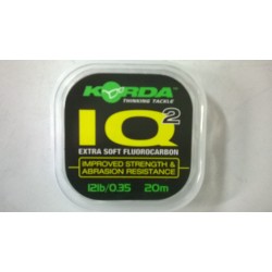 IQ Extra Soft Fluorocarbon Hooklink 12lb - en stock - Fluorocarbone
