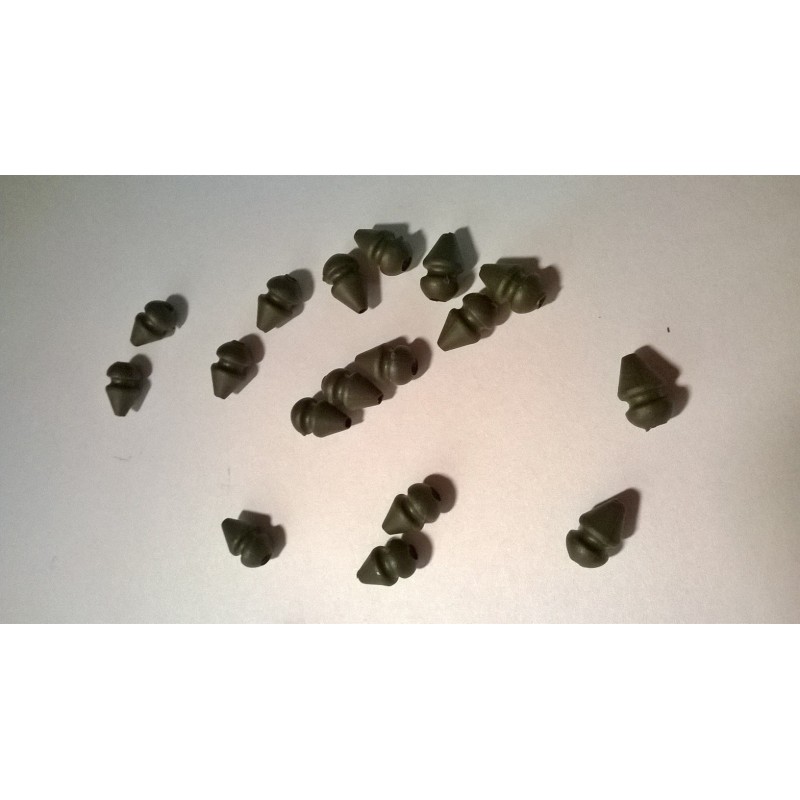 Helicopter Bead Small Green - 25 pcs – KORDA ---ndd