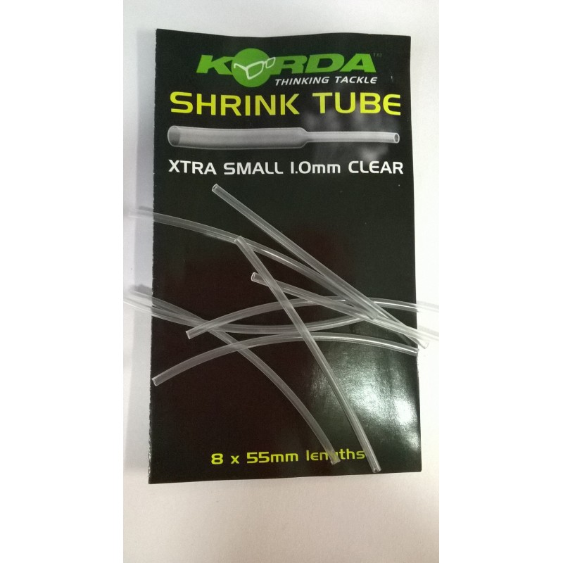 Heat Shrink Tube 1.0mm clear - en stock - Accessoires Korda