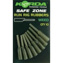 Run Rig Rubber Weedy Green - en stock - Accessoires Korda