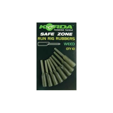 Run Rig Rubber Weedy Green - en stock - Accessoires Korda