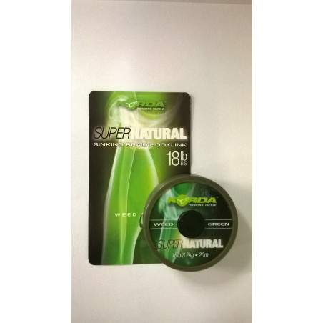 NYLON KORDA Super Natural Weed Green 18lb - en stock - Carpe