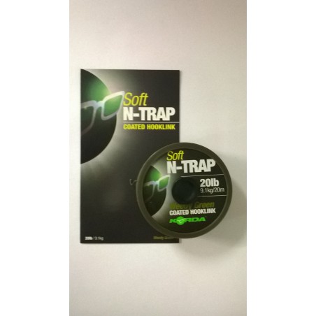 N-Trap Soft 20lb Weedy Green - en stock - Carpe