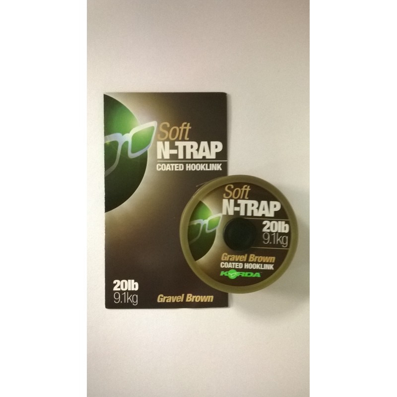 N-Trap Soft 20lb Gravel Brown – KORDA