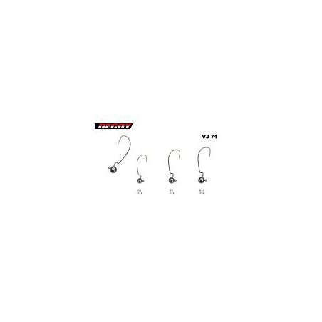 TETES PLOMBEES DECOY VJ-71 1 3-32oz  2.5 G ---