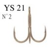 HAMECON TRIPLE DECOY YS 21    1 - YS21 N°2  pack 6