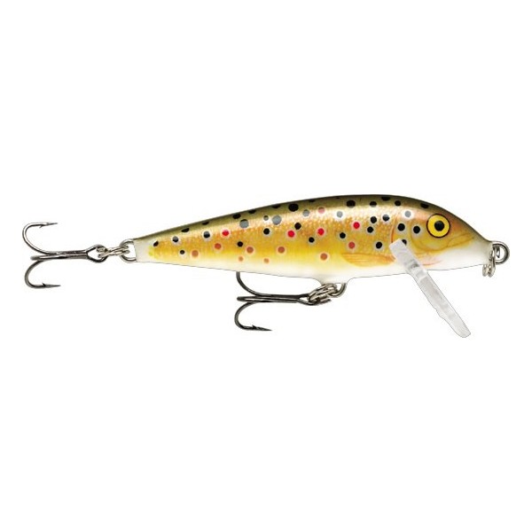 Leurre flottant Original de Rapala, 2,75 po, Blue F07B