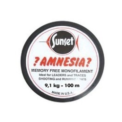 NYLON SUNSET AMNESIA 38-100 6.8Kg 15Lb 100 m ROUGE