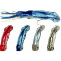 LEURRE FLASHMER CALAMARA SQUID 12 cm DOS BLEU