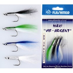 CUILLER FLASHMER MAXI VIF ARGENT 3 TEASERS 2-0 DOS BLEU