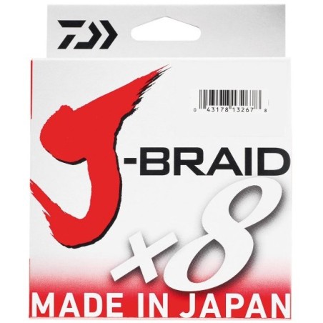 TRESSE DAIWA JBRAID 8B 150M 06mm 4kg VERT