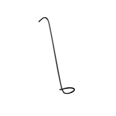 Tige pique de suspension 12cm pour fumage poisson viande