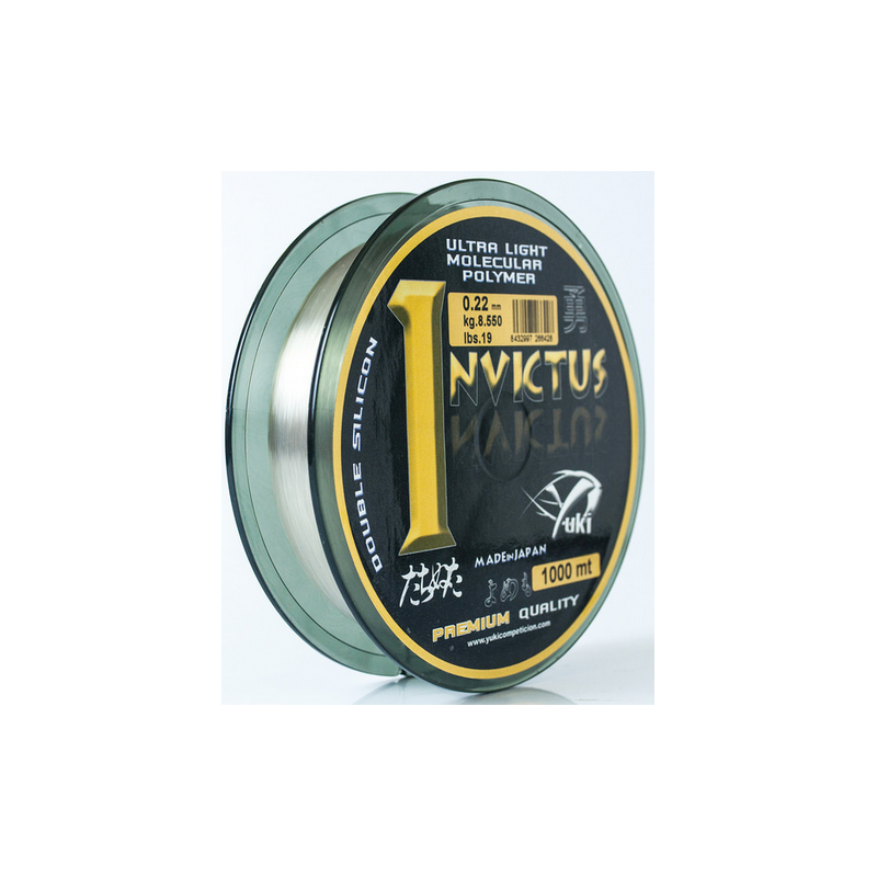 NYLON YUKI INVICTUS 0.20 mm - 7,23 Kg - 1000 MT