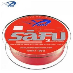 ARRACHEE CONIQUE YUKI SAFU Bicolore 0.23-0.57 mm RED 10x15M